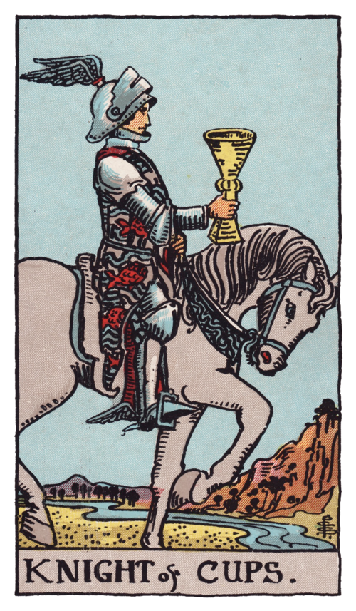 Knight of Cups Tarot Card