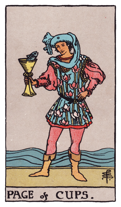 Page of Cups Tarot Card