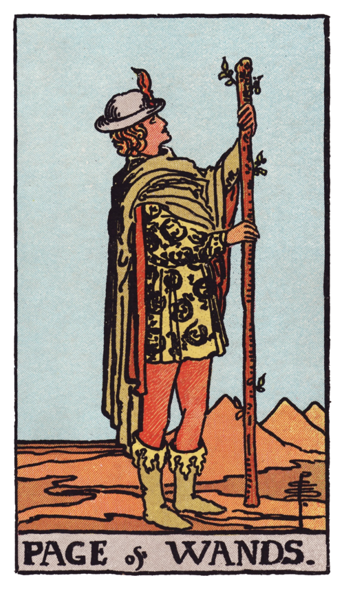 Page of Wands Tarot Card