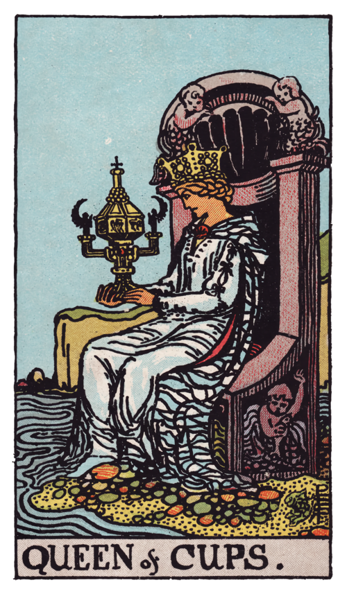 Queen of Cups Tarot Card
